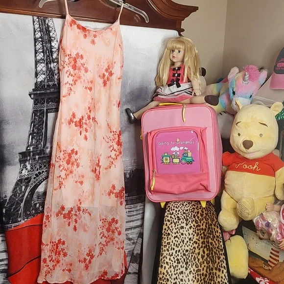 Pink Long Dress - Picture 9 of 11